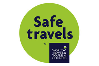 Selo Internacional Safe Travels - Bonito-MS